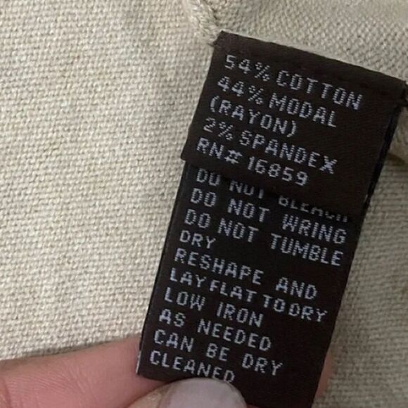 j mclaughlin cowl neck sweater modal and cotton blend - Picture 5 of 6